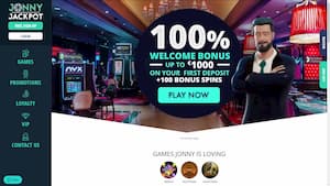 Bewertung von Jonny Jackpot Casino online-casino