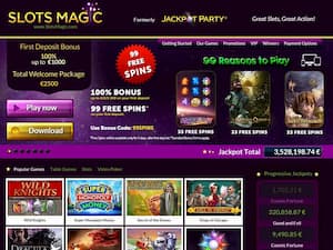 Bewertung von SlotsMagic Casino online-casino